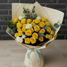 Букет цветов из:  Розы в Переволоцкий