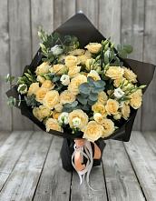 Букет цветов из:  Розы и Лизиантусы #REPLACE_PRED# Переволоцкий