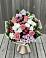 Букет цветов из: Альстромерии, Гвоздики, Розы и Хризантемы в Переволоцкий