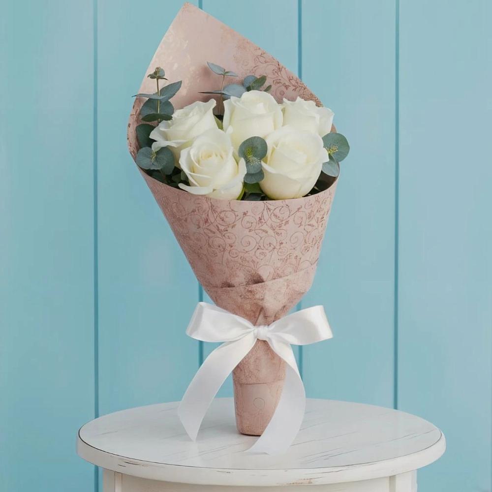 Букет цветов из: Розы в Переволоцкий