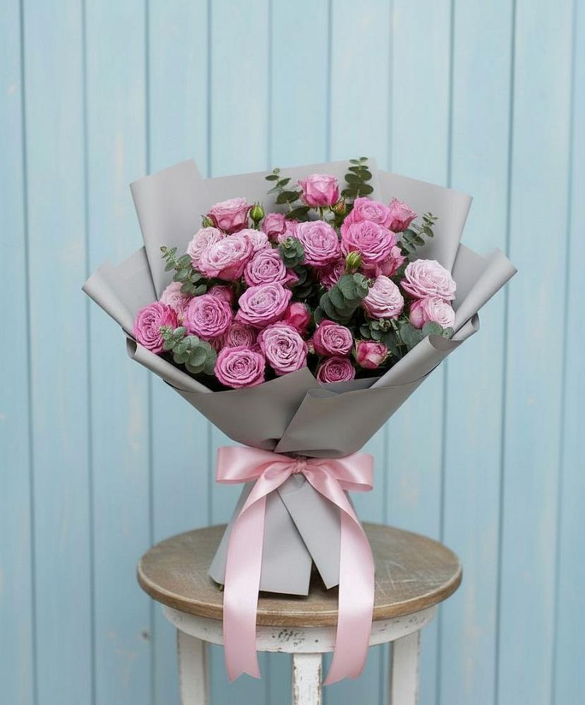 Букет цветов из: Розы в Переволоцкий