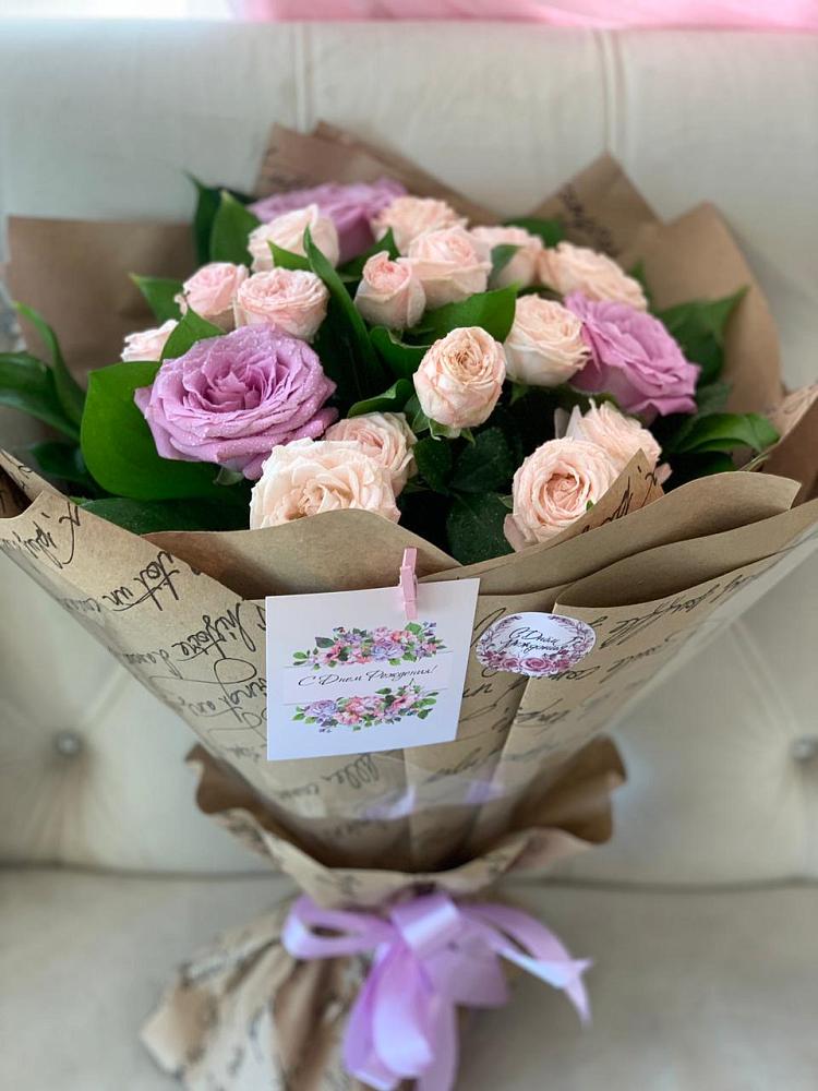 Букет цветов из: Розы в Переволоцкий