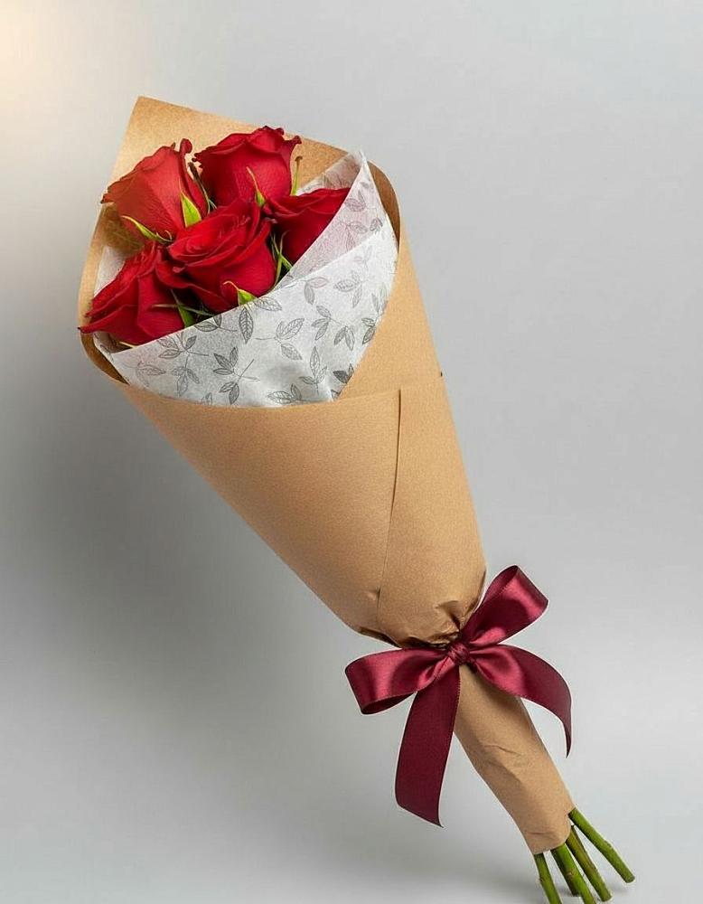 Букет цветов из: Розы в Переволоцкий