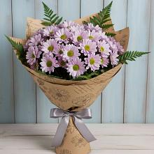 Букет цветов из:  Хризантемы #REPLACE_PRED# Переволоцкий