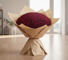 Букет 101 Красная роза в Переволоцкий