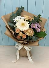 Букет цветов из:  Герберы и Хризантемы #REPLACE_PRED# Переволоцкий