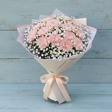 Букет цветов из:  Гвоздики в Переволоцкий