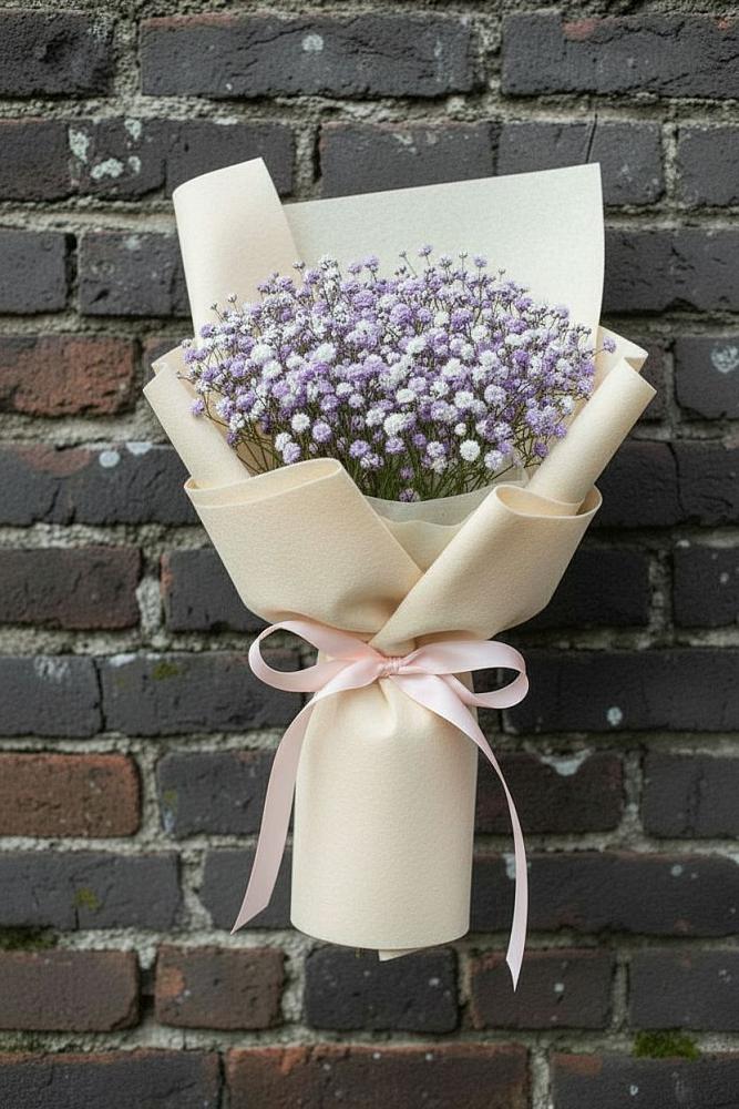 Букет цветов из: Гипсофила в Переволоцкий