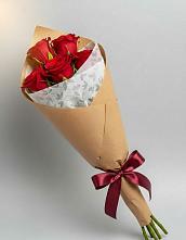 Букет цветов из:  Розы в Переволоцкий