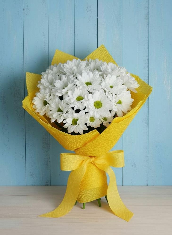 Букет цветов из: Хризантемы в Переволоцкий