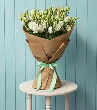 Букет цветов из:  Лизиантусы в Переволоцкий