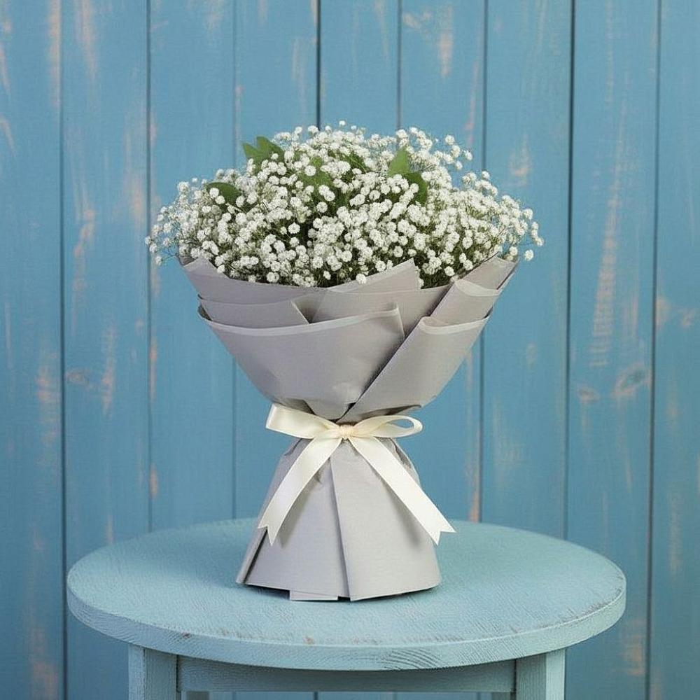 Букет цветов из: Гипсофила в Переволоцкий