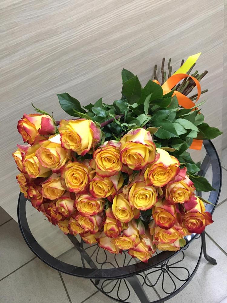 Букет Желтые розы в Переволоцкий