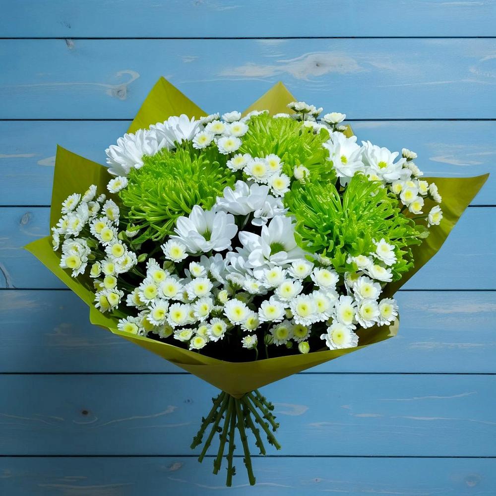 Букет цветов из: Хризантемы в Переволоцкий
