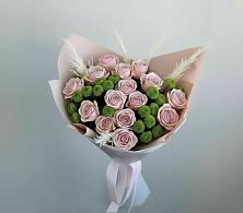 Букет цветов из:  Розы и Хризантемы в Переволоцкий