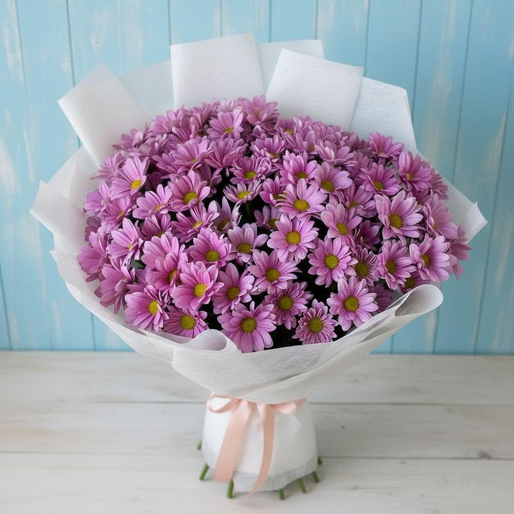 Букет цветов из: Хризантемы в Переволоцкий