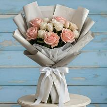 Букет цветов из:  Розы в Переволоцкий