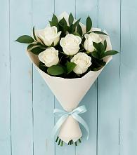 Букет цветов из:  Розы #REPLACE_PRED# Переволоцкий
