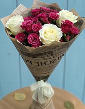 Букет цветов из:  Розы в Переволоцкий