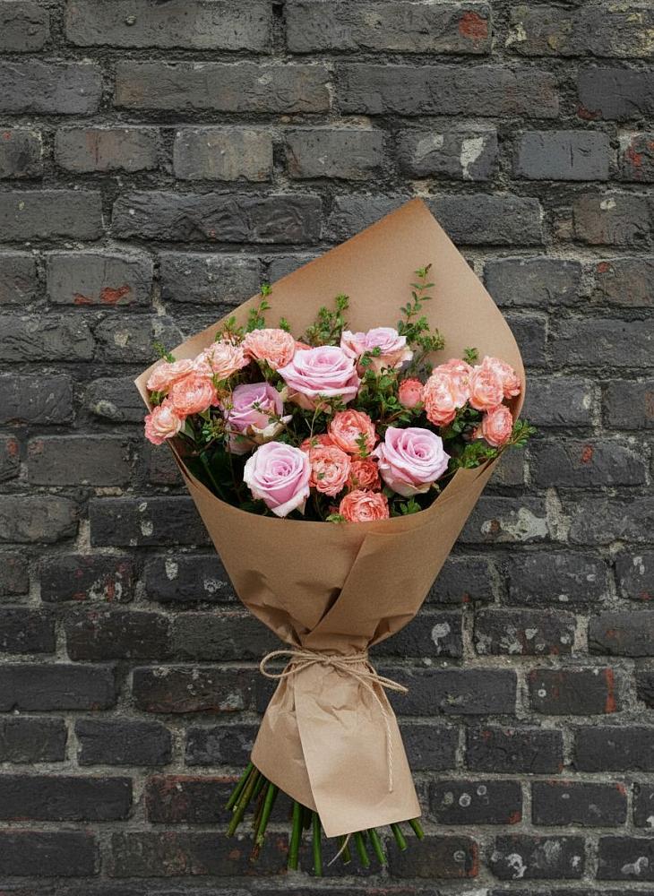 Букет цветов из: Розы в Переволоцкий