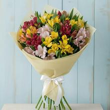 Букет цветов из:  Альстромерии в Переволоцкий