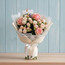 Букет цветов из:  Розы в Переволоцкий