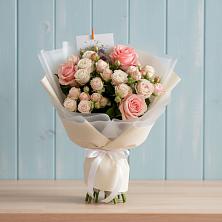 Букет цветов из:  Розы в Переволоцкий