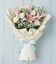 Букет цветов из:  Лилии в Переволоцкий