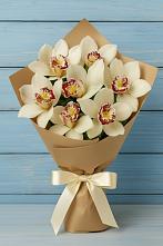 Букет цветов из:  Орхидеи и Розы в Переволоцкий