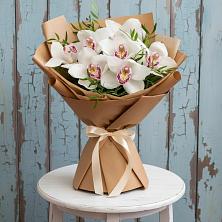 Букет цветов из:  Орхидеи и Розы в Переволоцкий