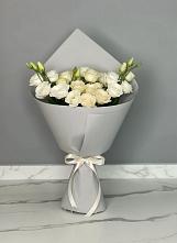 Букет цветов из:  Розы и Лизиантусы #REPLACE_PRED# Переволоцкий